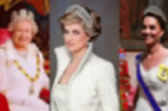 Ratu Elizabeth II, Putri Diana dan Kate Middleton