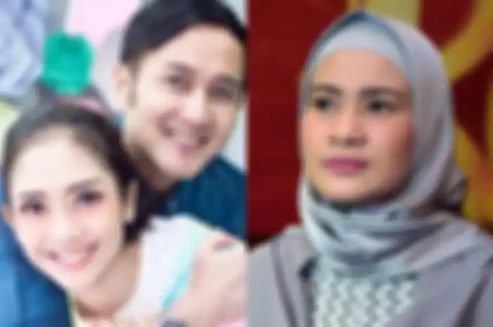 Kolase foto Aldi Bragi dan Ikke Nurjanah