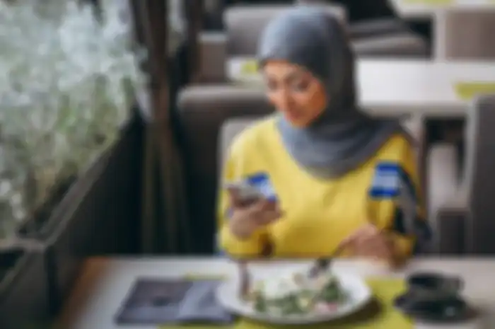 ilustrasi makan 
