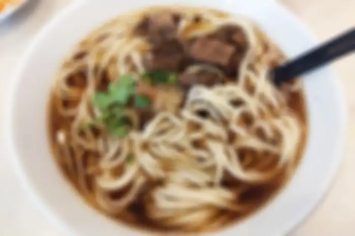 Ilustrasi mi daging