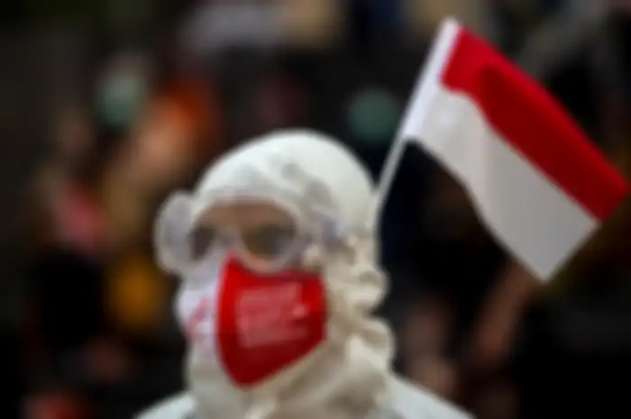 Kasus aktif Covid-19 di Indonesia mencapai angka 1%