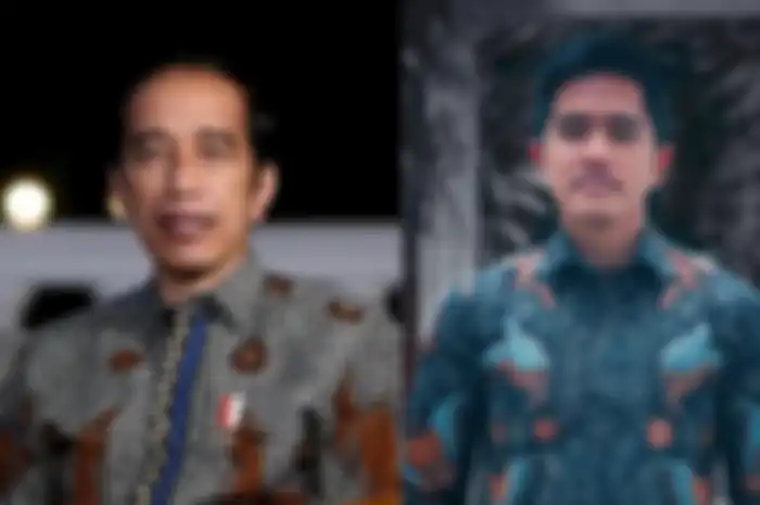 Presiden Jokowi dan Kaesang Pangarep