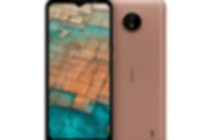 Nokia C20 warna Sand