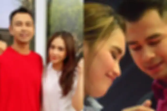 Raffi Ahmad dengan Nagita Slavina, Ayu Ting Ting dengan Raffi Ahmad.
