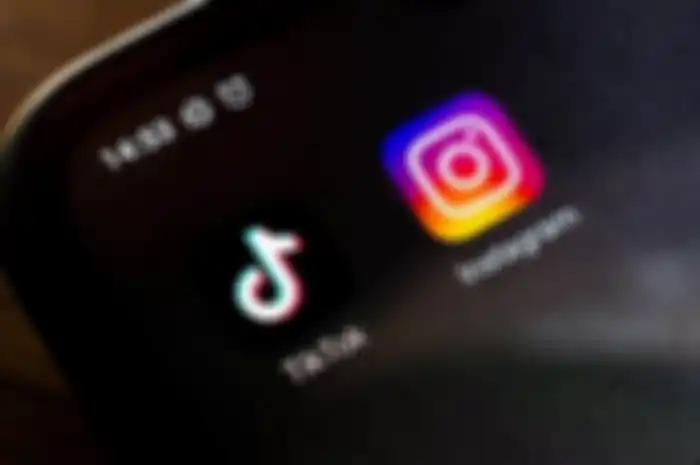 Ilustrasi medsos Instagram dan TikTok yang lagi ramai memunculkan istilah baru "Social Butterfly"