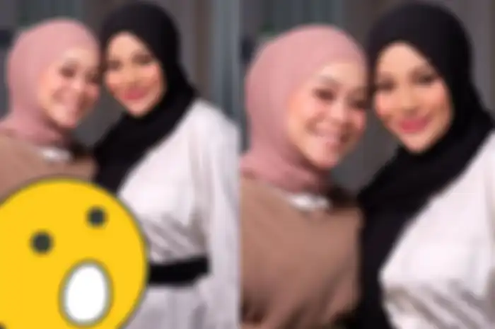 Kolase foto Lesti Kejora dan Aurel Hermansyah