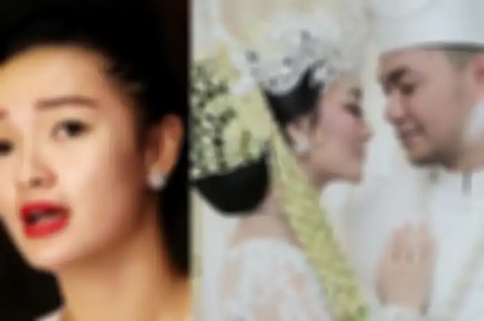 Zaskia Gotik bersama sang suami, Sirajuddin Mahmud.