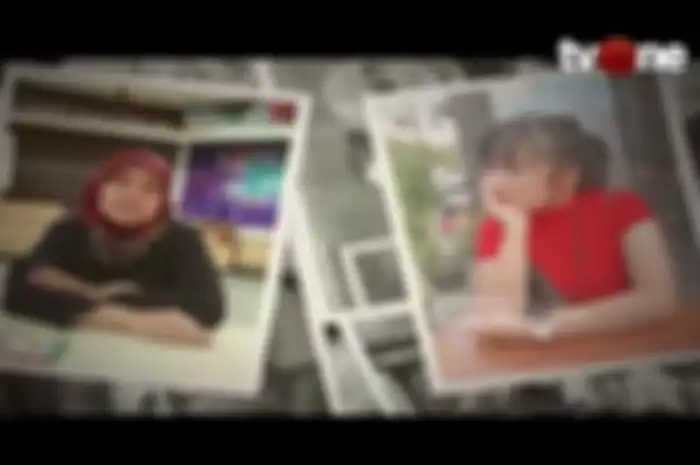 Potret Tuti dan Amalia semasa hidup. Mereka ibu dan anak yang jadi korban pembunuhan di Subang. 