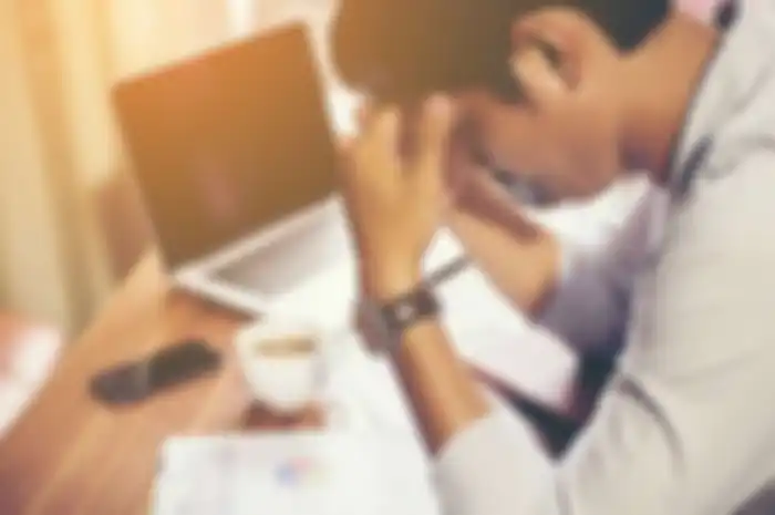 Ilustrasi bisnis bangkrut 