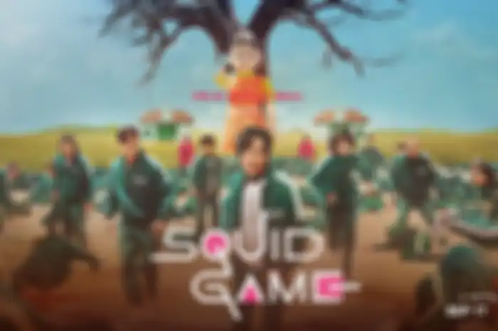 Poster serial Squid Game.