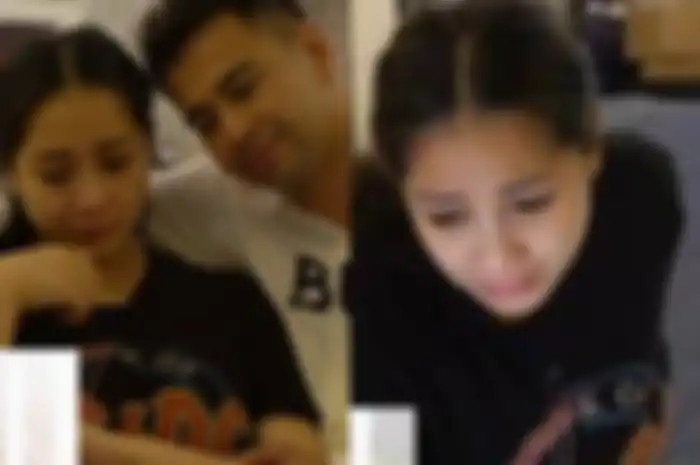 Nagita Slavina bercucuran air mata dengan pesan haru Rafathar