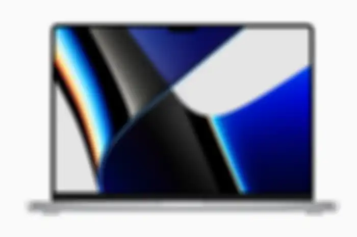 Tampilan layar MacBook Pro generasi terbaru.