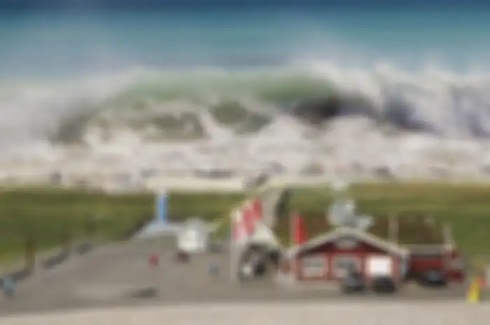 ilustrasi tsunami