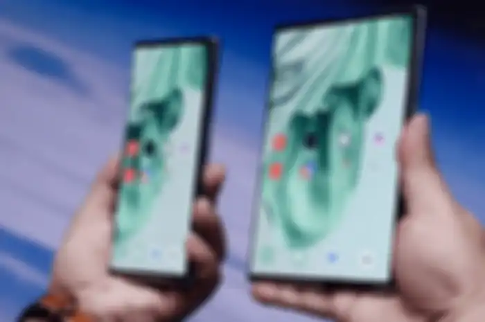 Ilustrasi HP Lipat Oppo