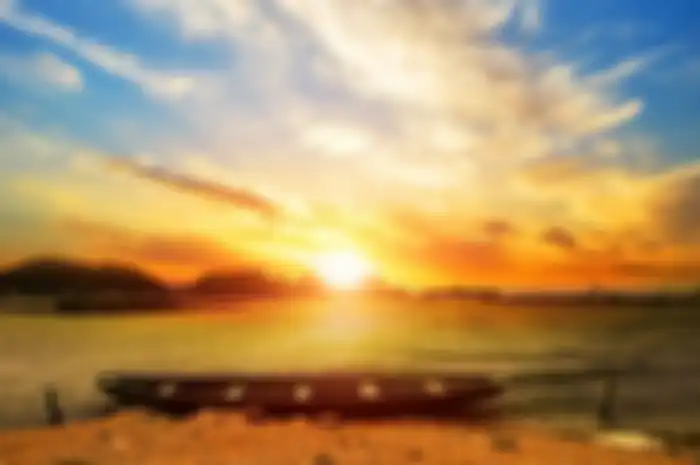 Ilustrasi senja