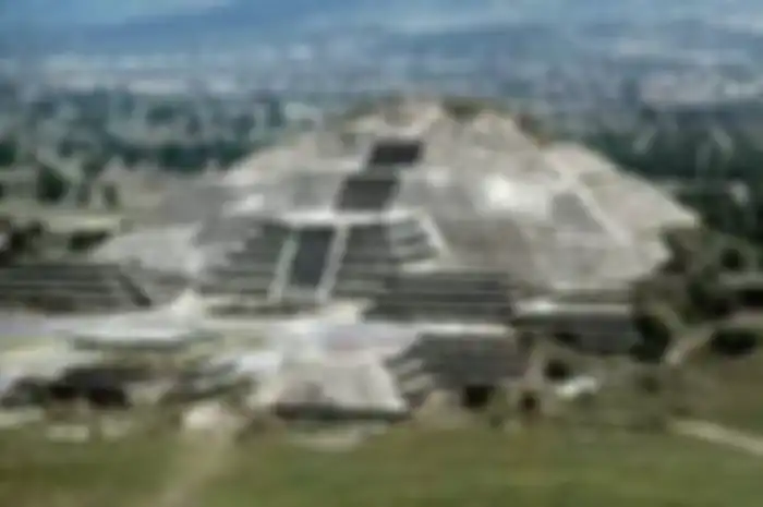 Temple of the Moon At Mexico