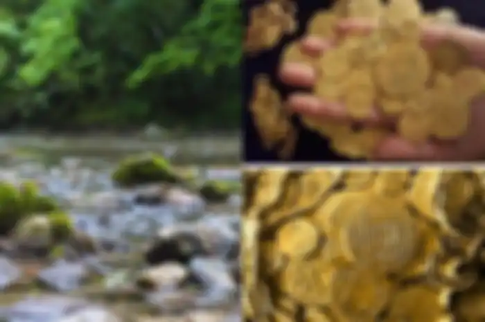 Jadi sorotan media asing, sungai di Indonesia ini banyak terdapat benda misterius bernilai fantastis