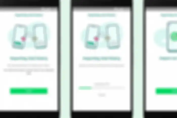 Ilustrasi transfer chat Whatsapp dari iOS ke Android