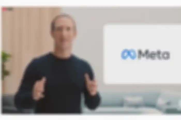 Mark Zuckerberg, CEO Facebook yang mengganti nama Facebook menjadi Meta.