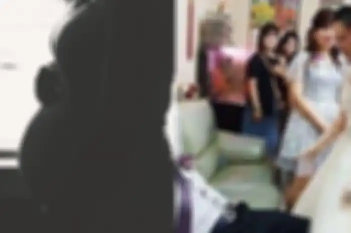 Wanita hamil ini syok saat tahu sosok penganti pria saat hadiri pesta resepsi