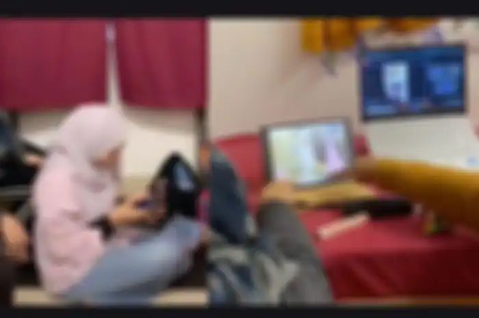 Viral video seorang gadis gelar tunangan secara online