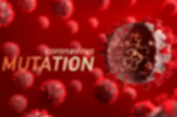 Ilustrasi mutasi virus Covid-19