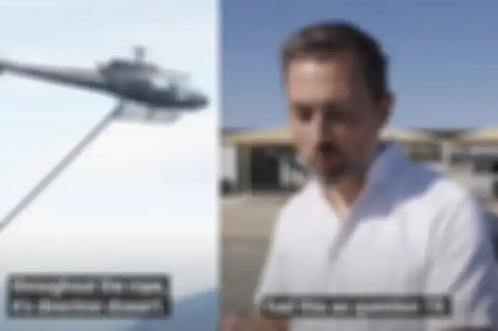YouTuber sewa helikopter untuk jawab soal Fisika