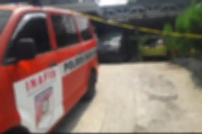 Foto Rumah TKP pembunuhan ibu dan anak di Subang. 