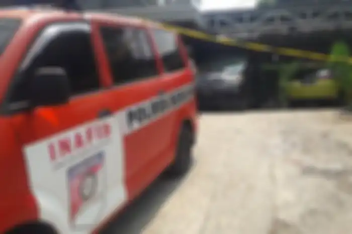 Rumah TKP pembunuhan ibu dan anak di Subang. 