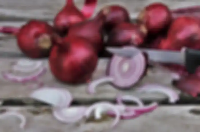 Ilustrasi bawang merah