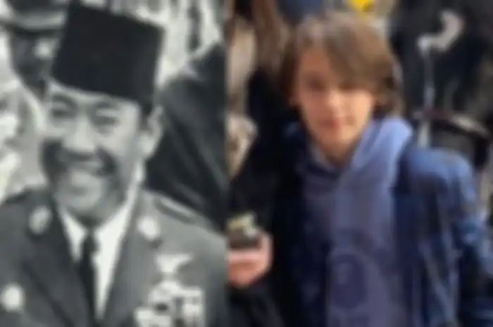 Presiden Soekarno ternyata memiliki seorang cucu berdarah Eropa, Frederik Kiran Soekarno Seegers