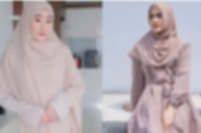 Kolase Foto Larissa Chou dan Henny Rahman.