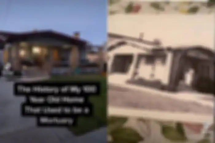 Penampakan rumah bekas kamar mayat di Amerika Serikat yang viral di TikTok
