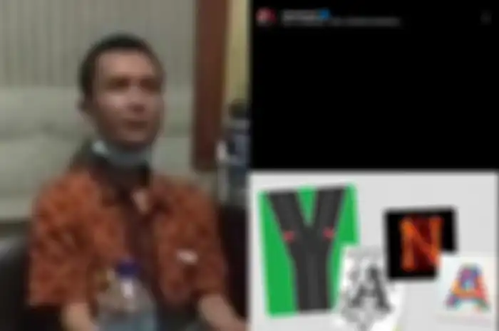 Kolase foto Yana Supriatna dan postingan Instagram Ridwan Kamil.