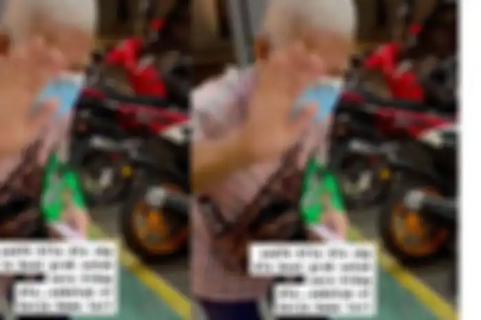 Viral video tunjukkan seorang kakek-yang masih bekerja di usia senja.
