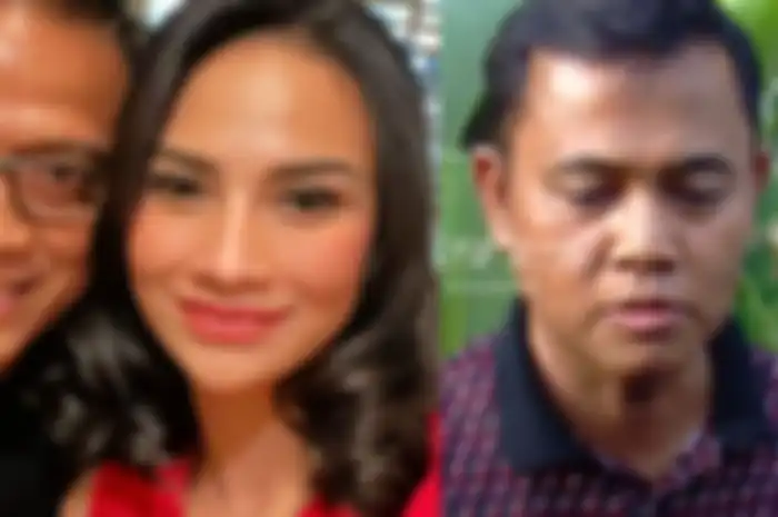 Doddy Sudrajat (kiri), Vanessa Angel (tengah) dan sang mertua Faisal (kanan).