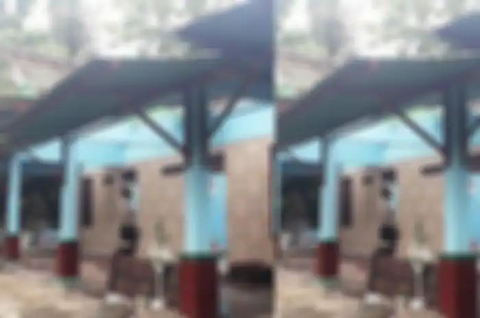 Kondisi rumah usai semua perabotannya dijual oleh seorang pemuda, aksinya sempat digagalkan warga 