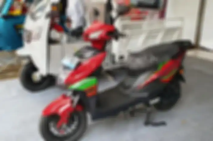 Motor listrik Volta 401 di pameran IEMS 2021