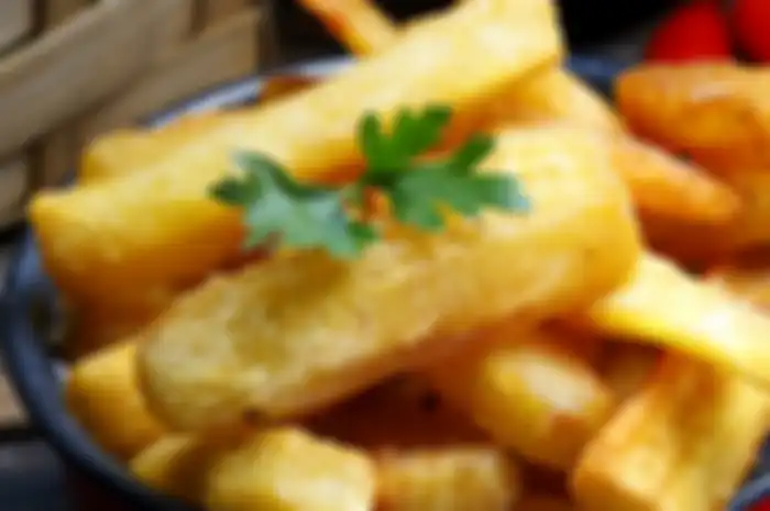 Tips memasak singkong goreng empuk dan merekah