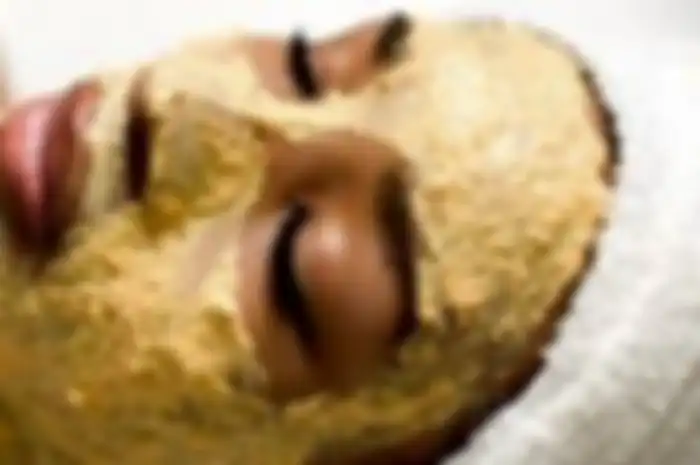 ilustrasi masker pisang