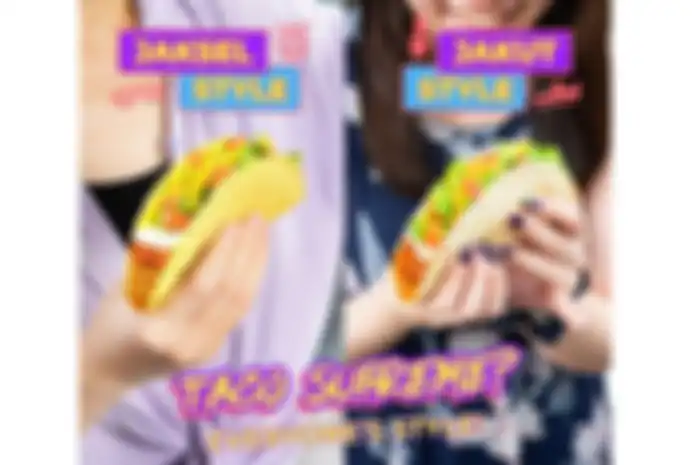 Taco Supreme, salah satu menu andalan Taco Bell yang tersedia di Indonesia.