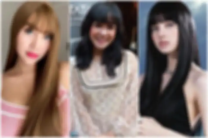 Potong rambut berponi ala Lisa Blackpink, Cita Citata malah dibilang mirip Lucinta Luna.