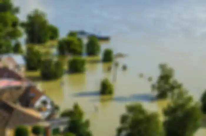 Ilustrasi banjir