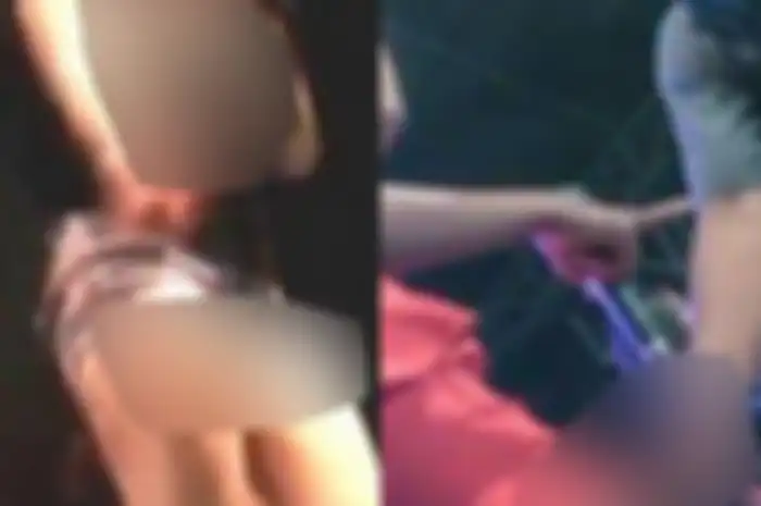 Biduan dangdut setengah telanjang demi saweran