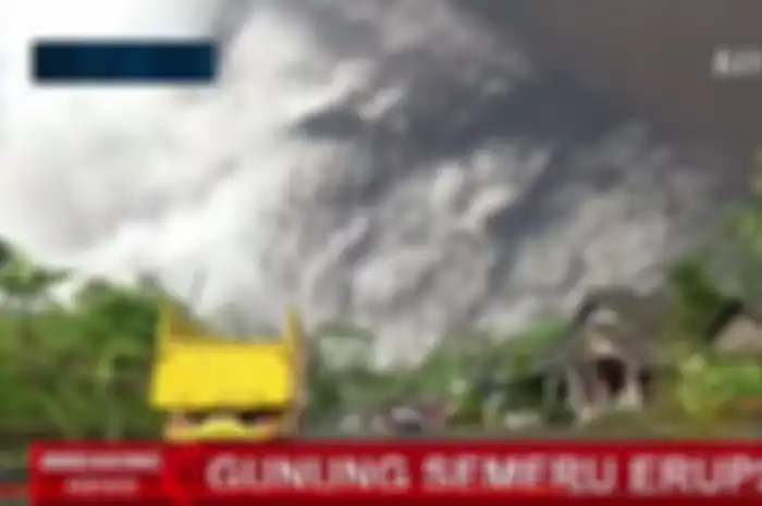 Keganasan letusan Gunung Semeru