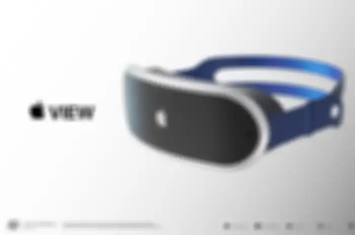 Konsep headset AR/VR Apple