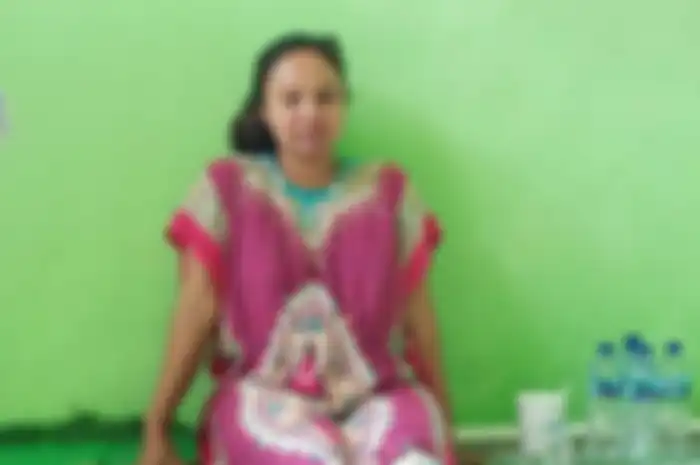 Ayuningsih (23) warga Dusun Curah Kobokan, Kecamatan Pronojiwo, Kabupaten Lumajang. 