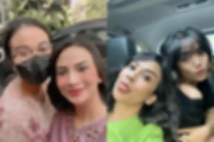 Fuji dan Mayang bersama Vanessa Angel