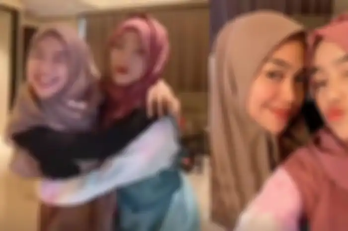 Keseruan Ria Ricis dan Fuji saat main bersama