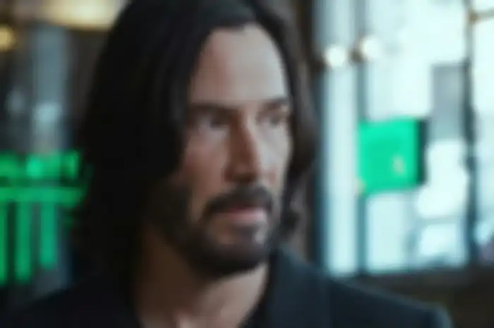 Keanu Reeves di The Matrix Resurrections